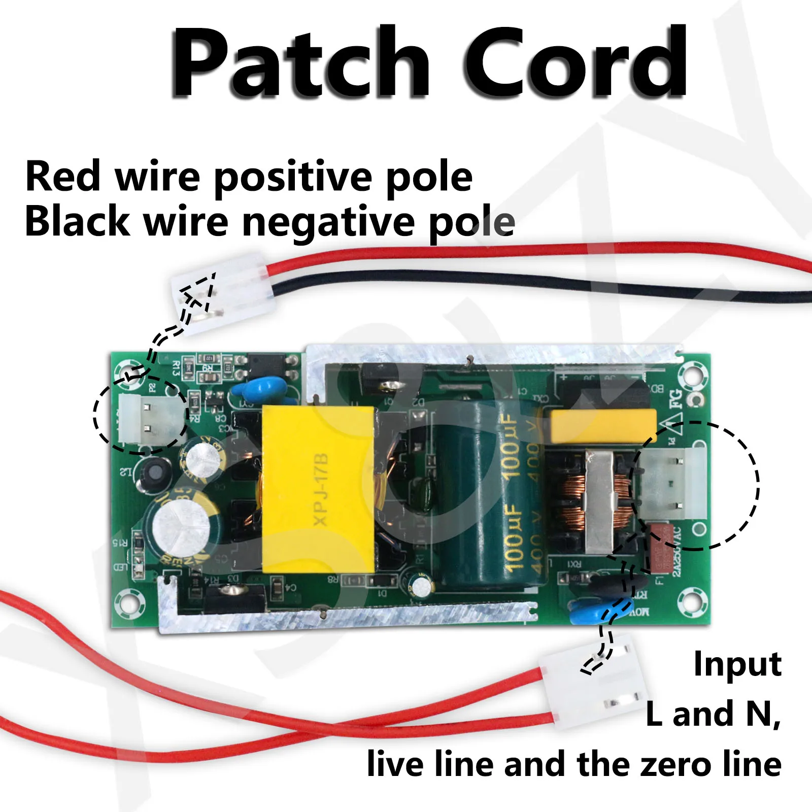 12W 24W 32W 60WLED Power Panel High Quality DC24V Power Supply Bare Board Built in For Lighting With Maintenance Accessories DIY