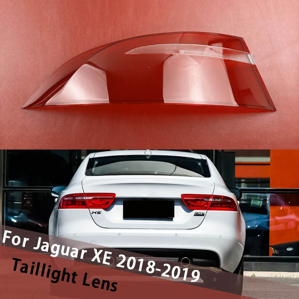 

For Jaguar XE 2018 2019 Outside Taillamp Cover Taillight Shell Rear Shade Transparent Lampshade Lens Tail Light Housing Case