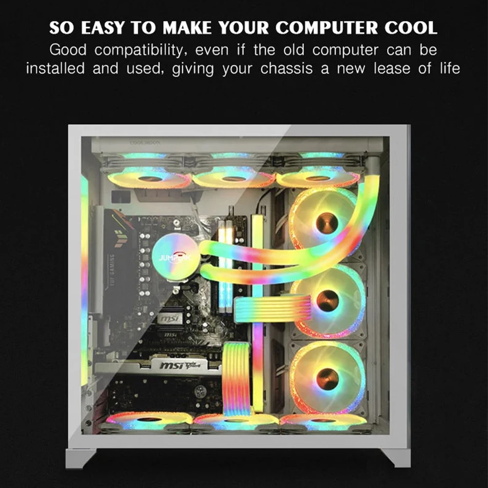 5 فولت 3Pin ARGB مزامنة كابلات الكمبيوتر 8Pin 24Pin PSU RGB ملحقات كابلات مرنة LED قطاع ضوء لتقوم بها بنفسك عدة لإمدادات الطاقة الكمبيوتر