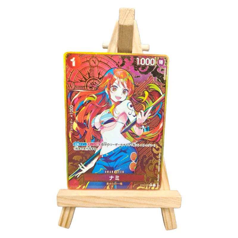 Diy One Piece Card Game Boa hancock St17-004 Nami St01-007 Uta