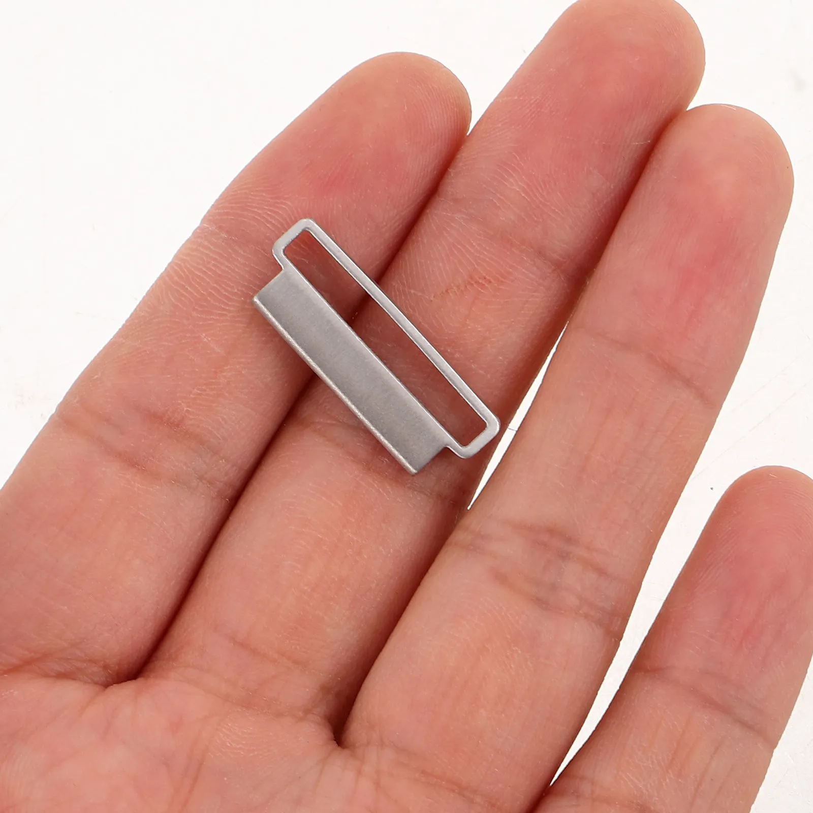 6Pcs Stainless Steel Watch Band Connector Adapter Reliable Replacement Change Watch Supplies Watchband Extenders