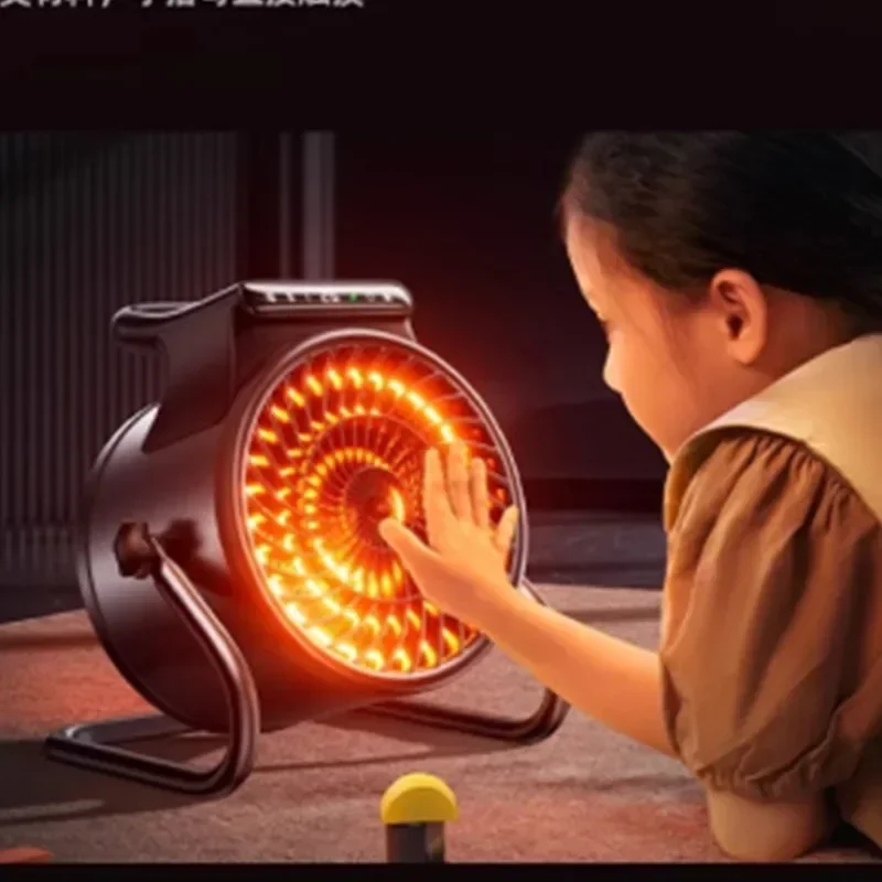 

Домашний электрический воздухонагреватель, домашний энергосберегающий электрический обогреватель, зимняя маленькая загорание, маленькая сельская духовка со стальным пистолетом