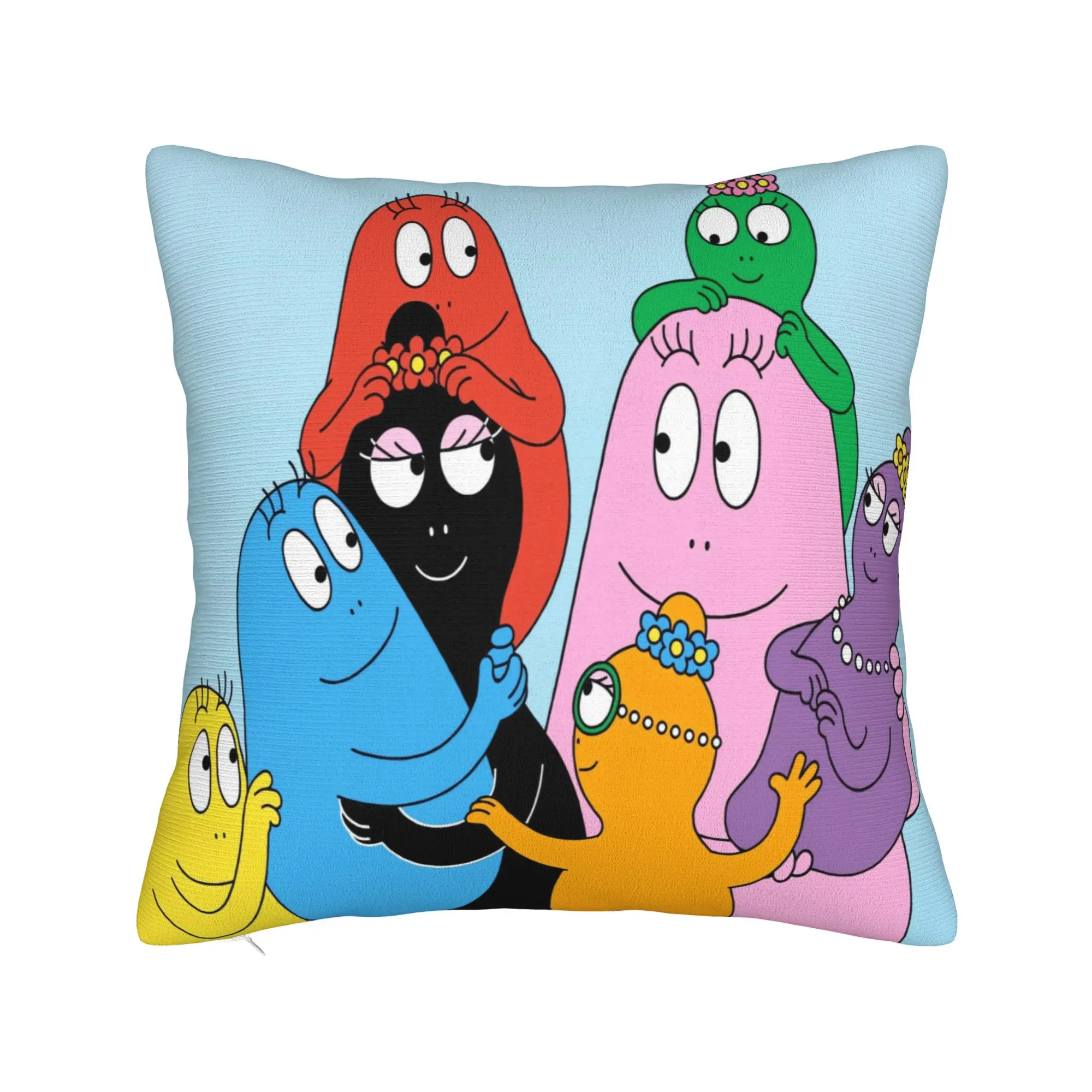 Barbapapa Barbamama Pillow Cover  Morden Pillow Case For Living Room Sofa Print Pillowcases Gift Idea