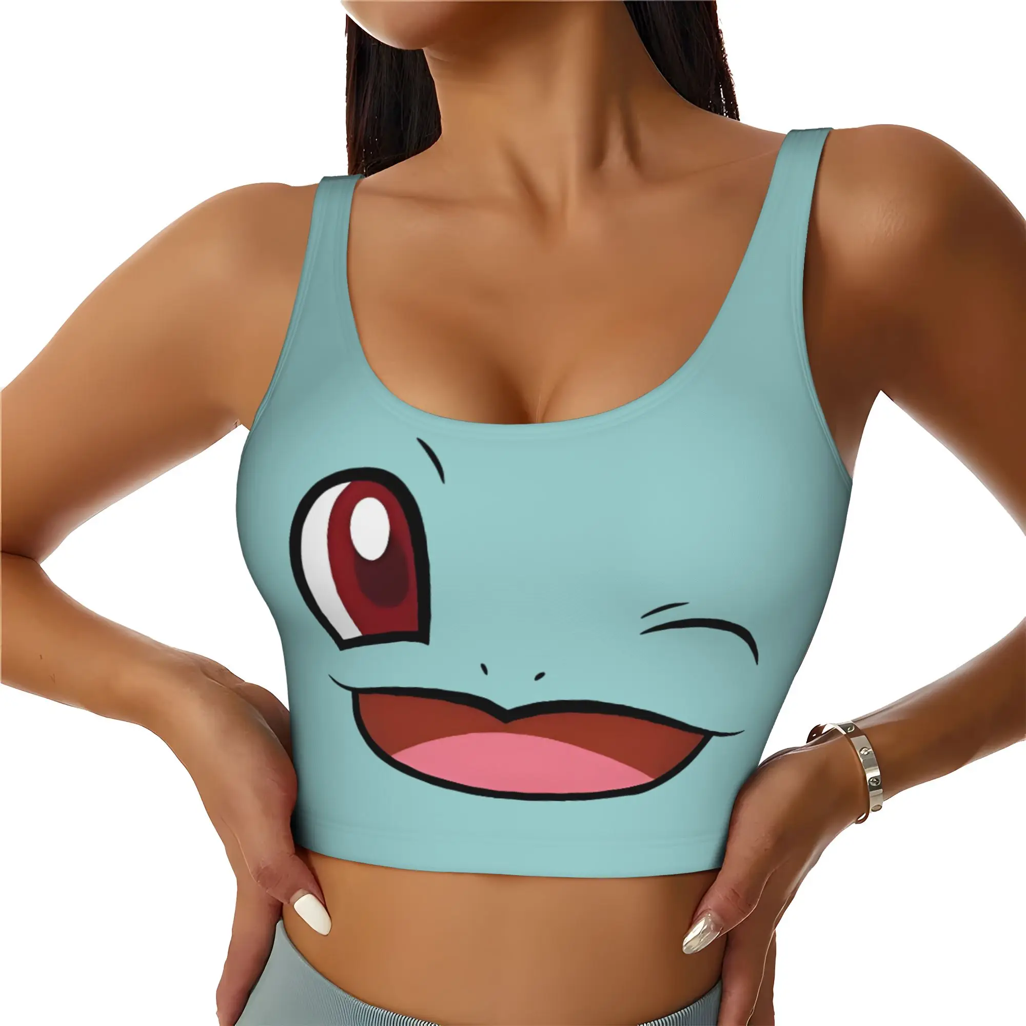 sutias-esportivos-de-alto-impacto-personalizados-squirtles-para-mulheres-tops-de-yoga-sem-costura-com-estampa-de-anime