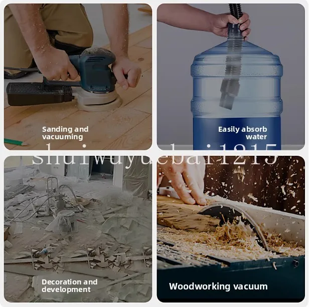 1200W Industrial vacuum cleaner cyclone dust collector woodworking vacuum cleaner cyclone separator dust collector