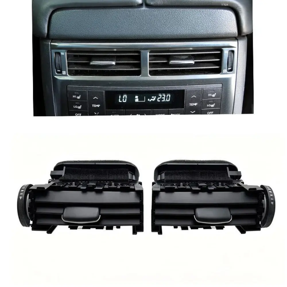 Rear Air Conditioner Vent For Toyota Land Cruiser LC200 2016 2021 For Lexus LX570 2008 2015 Dashboard Climate Control Outlet