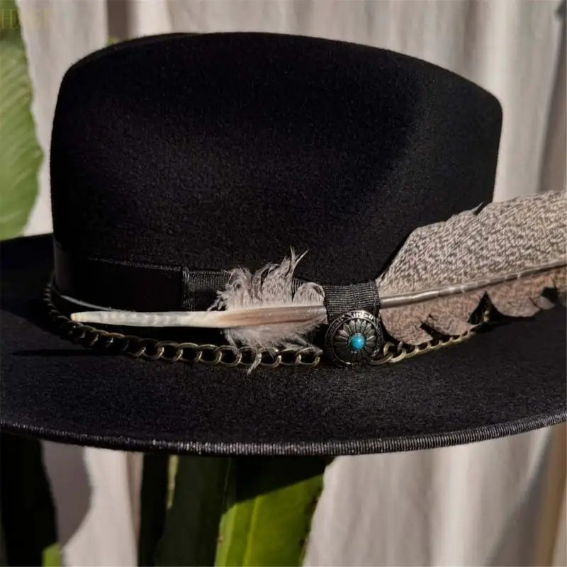 HX6F Stage Performances Hat Hat Sweat Chap