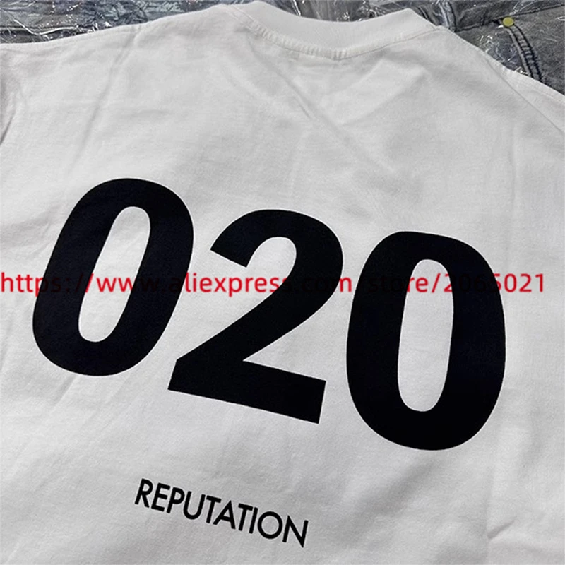 Oversize 020 Tees Vintage Kanye West T-shirt Men Women Tops CPFM Short Sleeve