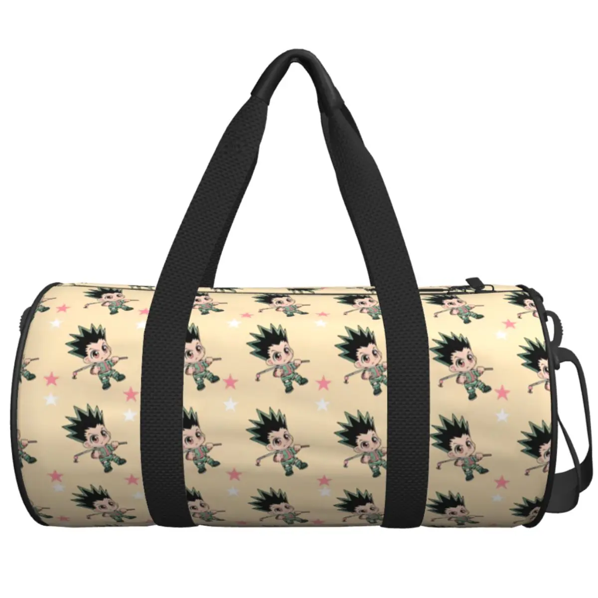 

The Hunters X Gon And Killua Japan Anime Gym Bag Waterproof Sports Bags with Shoes Travel Handbag Retro Fitness Bag For Men