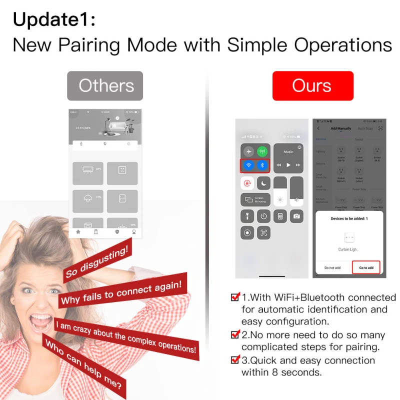 

Smart Life App Tuya Smart Wifi Rf Glass Panel Remote Control Light Touch Switch Voice Control -fi2.4ghz Light Switch