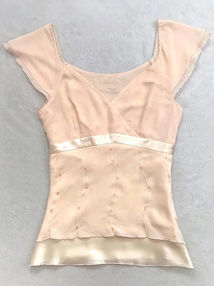 

Original Design Pink Strap Top Slimming Waist Commuter Sle Cotton Blend Summer New Arrival Women's Vest Strap Tops