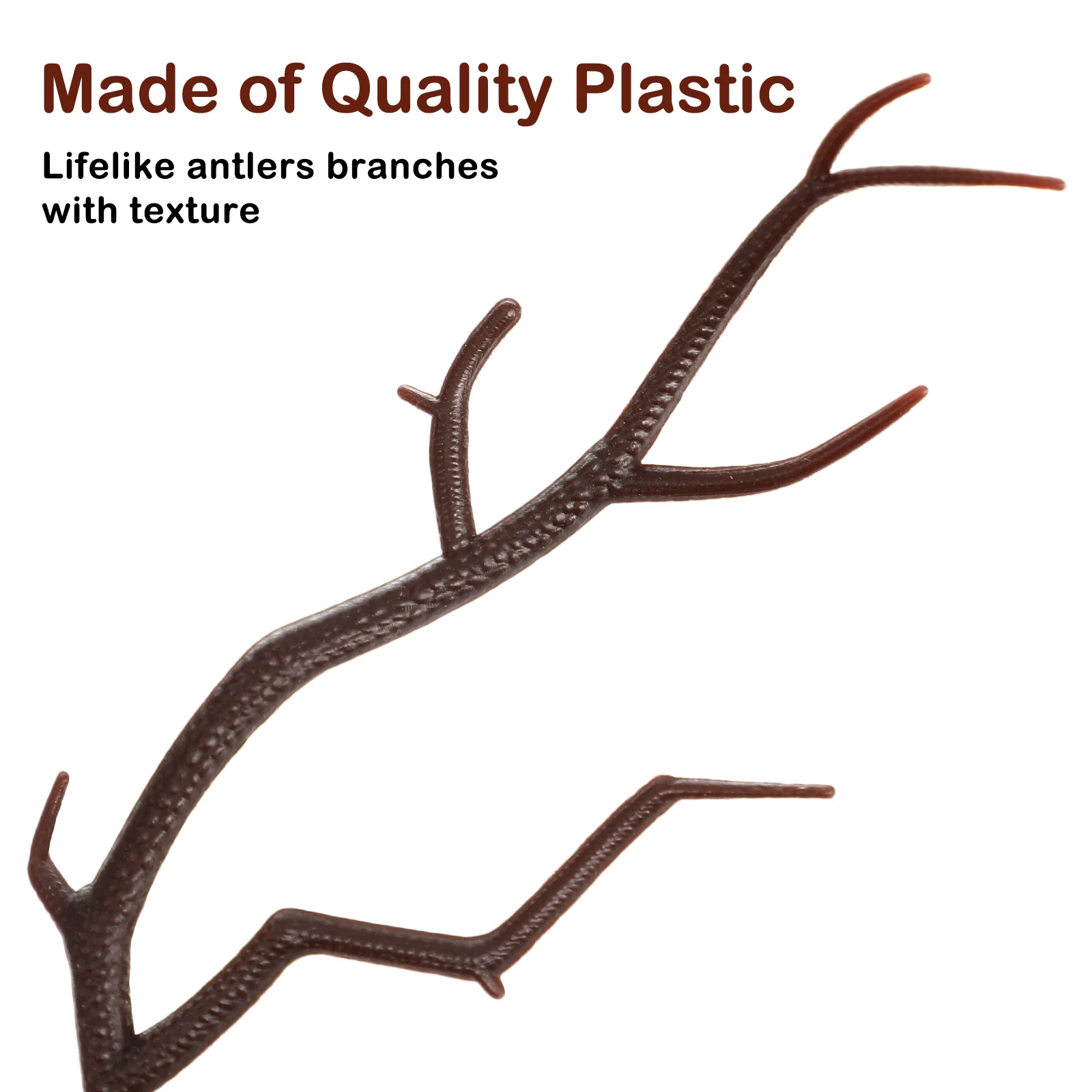 10 Pcs Faux Plant Artificial Antler Dried Tree Branches Vase Filling Plastic Dry Office Stems