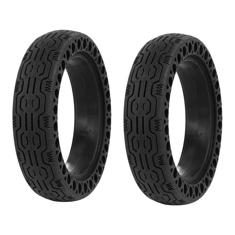 Tire Replacement Rubber Solid Tire Front/Rear Tire Replacement Wheels Honeycomb Tires For Scooter For Xiaomi M365