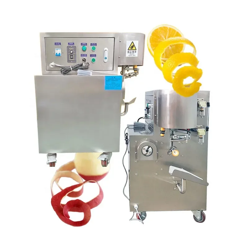 Commercial Infrared Automatic Induction Suction Persimmon Peeling and Shackling Machine with Stainless Steel Blade