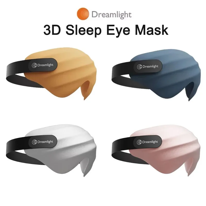 Antifaz para Dormir Dreamlight 3D con Sombreado Completo, Antifaz Relajante para Bloquear la Luz, Ayuda para Dormir, Antifaz de Viaje