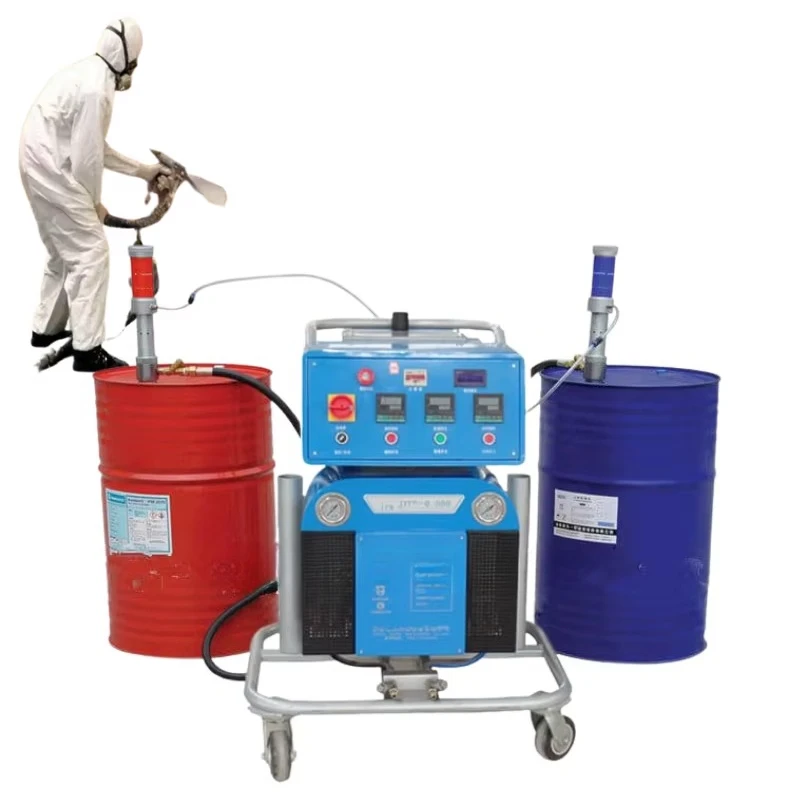 Industrial Grade Pneumatic Polyurethane Sprayer Machine 2 Part Foam Injection Equipment for Container Cold Storage Insulation