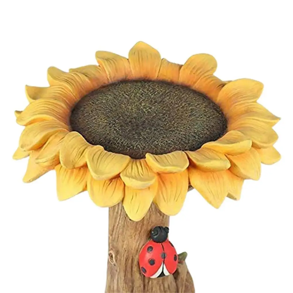 الراتنج الطيور المغذية حمام حديقة زخرفة مقاوم للماء الطيور الديكور مستلزمات الحيوانات الأليفة داخلي المنزل الحرف ديكور تمثال