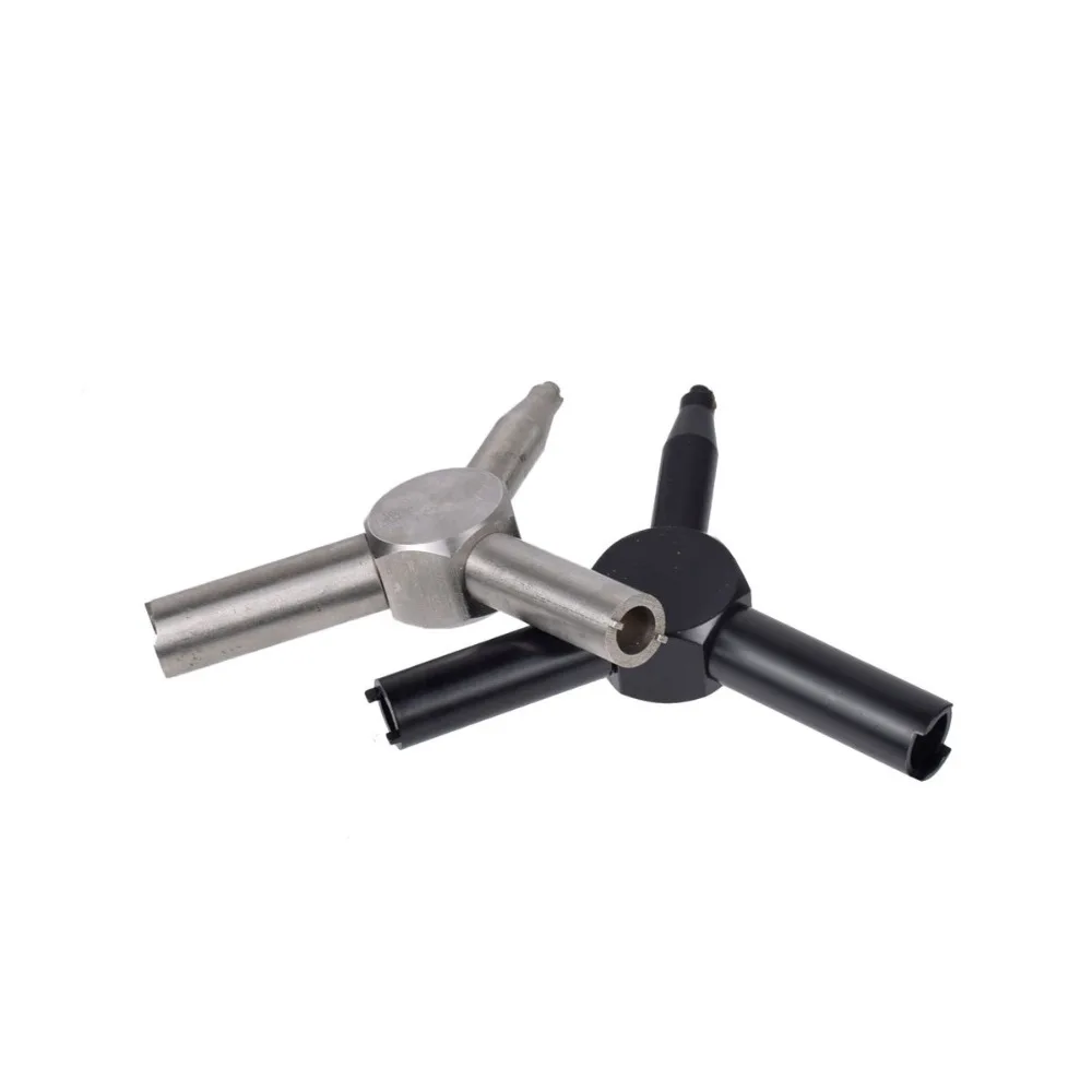 Steel Outdoor Hunting Air Valve Key Disassembly and Removal Triangular Tool Wrench for GBB AEG KSC WA Airsoft Shooting