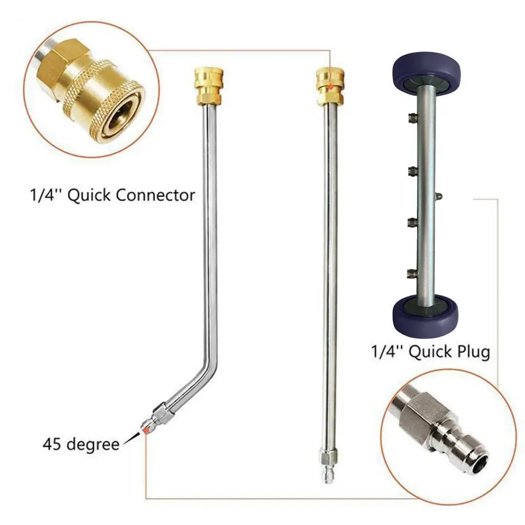 

15-дюймовая мойка высокого давления из нержавеющей стали, очиститель ходовой части под автомойкой