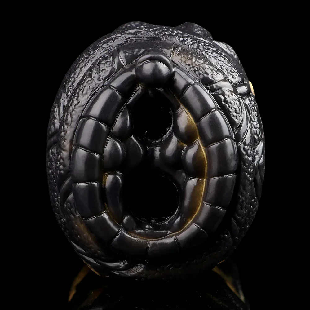 Vibrazione mucca nera doppio canale tazza di aeroplano a forma di Silicone animale esotico mucca Yin natica modello invertito giocattoli del sesso esotico