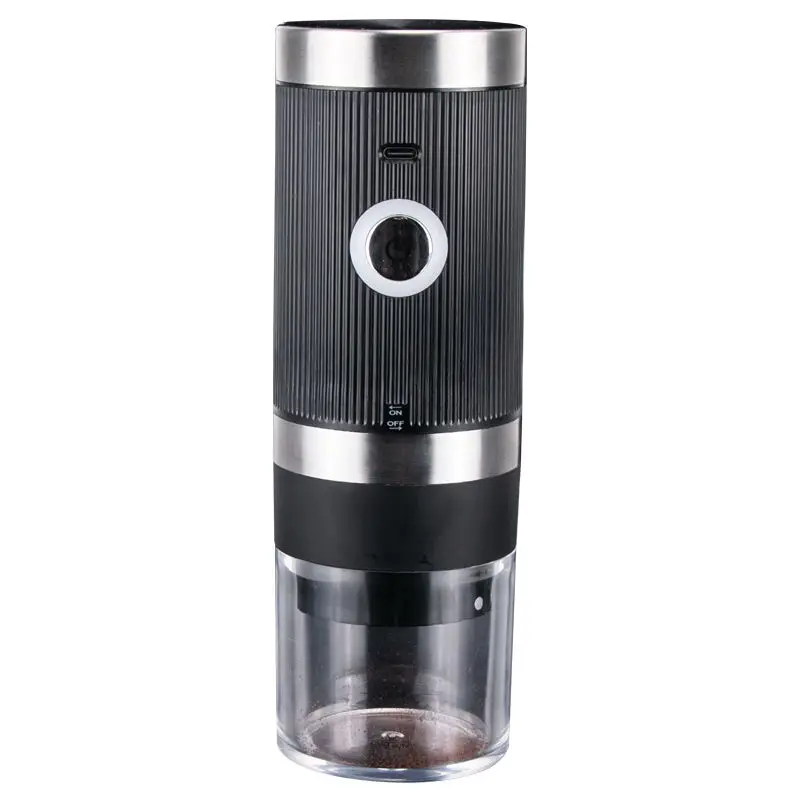 

USB Charging Electric Coffee Grinder Portable Coffee Bean Grinder Stainless Steel Coarse Grains Medicinal Herb Grinding Machine