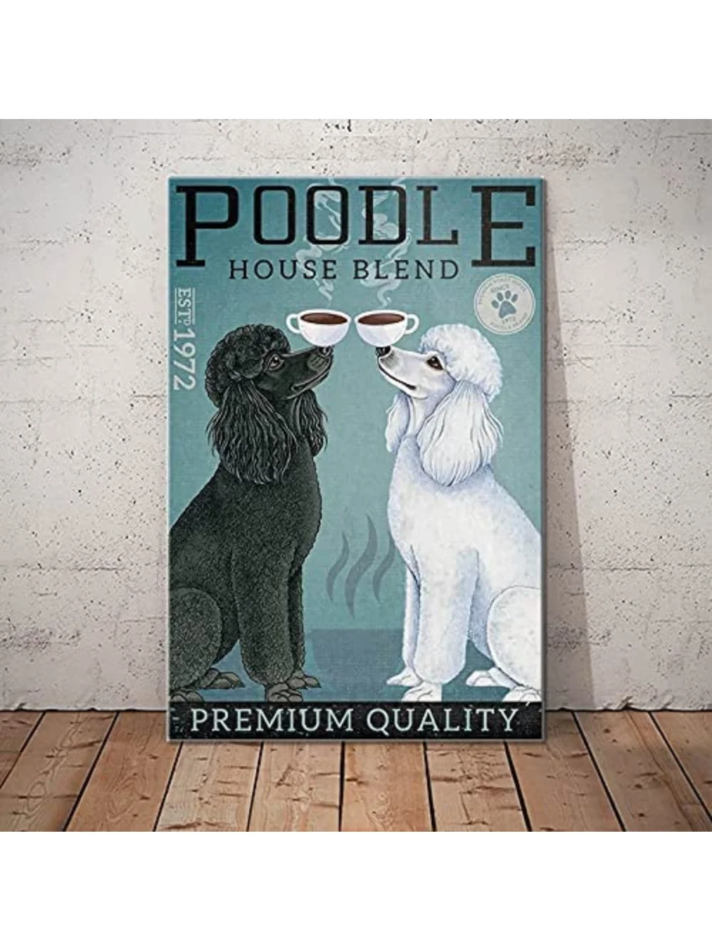 Pudel Witze – Der perfekte Geschenkidee für Hundeliebhaber? Mein echter Erfahrungsbericht zum Metallplakat von Poodle Dog Coffee Company