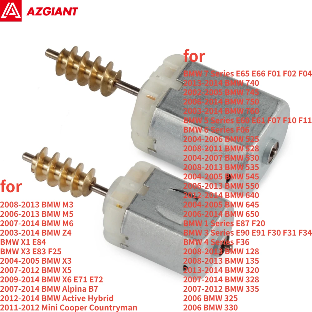 Car Door Lock Motor for BMW 1 3 4 5 6 7 Series E60/61/65/66/87/90/91 F01/02/04/06/07/10/11/30/31/34/36 X1/3/5/6 E71/72 M3/5/6 Z4