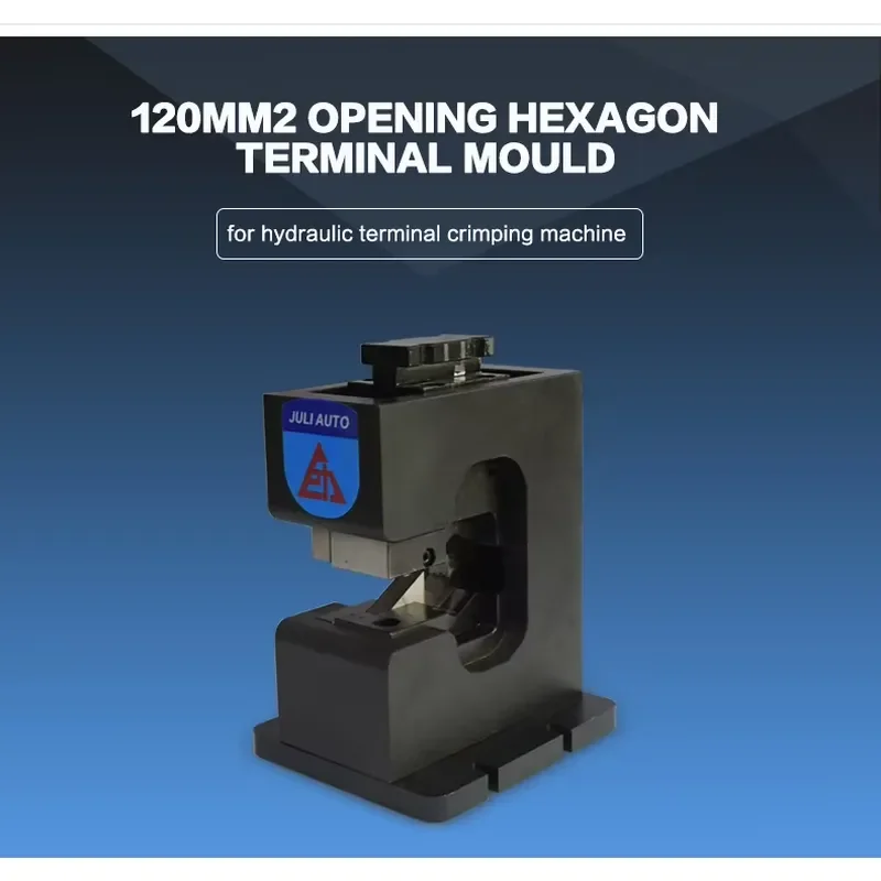 YWM Certificate 120mm2 Opening Hexagon Terminal Mould Die Applicator for Hydraulic Terminal Crimping Machine Hexagon Crimping