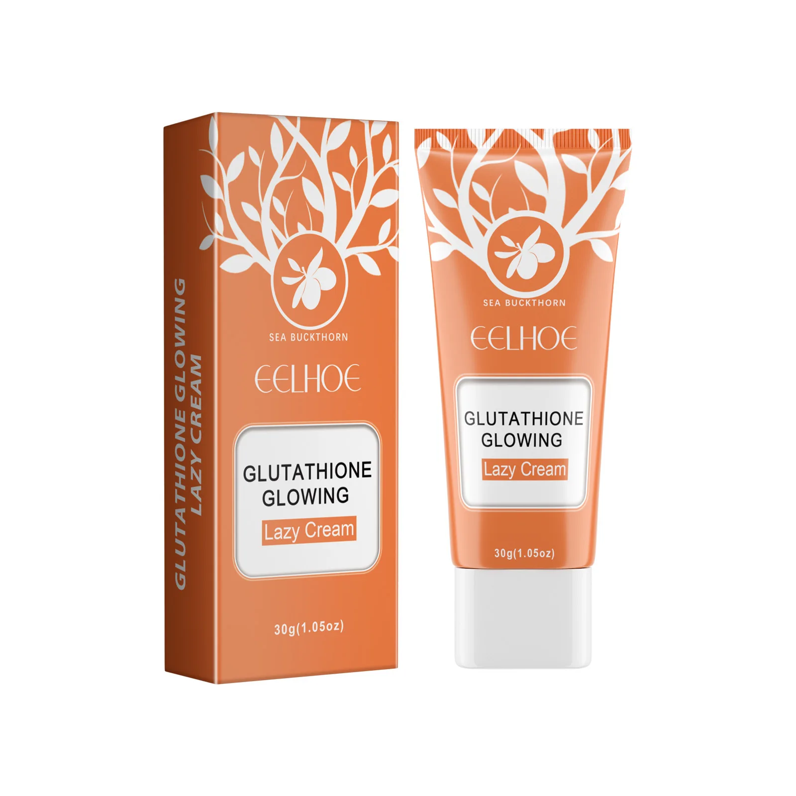 EELHOE Lazy Plain Cream Whitening Brighten Face Foundation for Natural Nude Makeup Waterproof Full Coverage Acne Scars Cosmetics