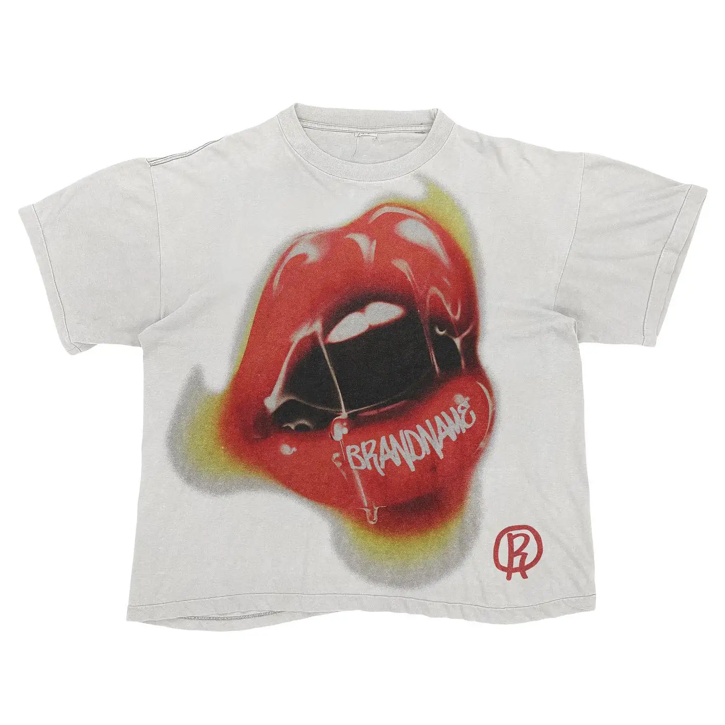 red lips shirt women new summer print white tops short sleeve women fashion t-shirts casual graphic tee female clothing