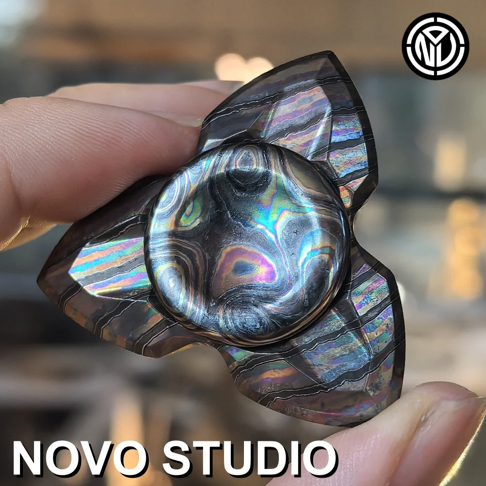 NOVO STUDIO Apache Mini OG XL Fidget Spinner Three-Bladed Fidget Spinner Anxiety Relief Gadgets Stress Relief Toy