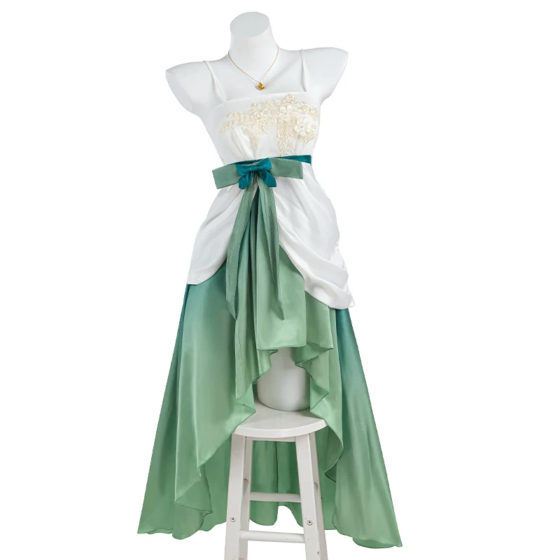 أزياء Irelia H Anime Eriri Spencer Sawamura التأثيرية فستان حفلات Eriri أزياء الهالوين النسائية