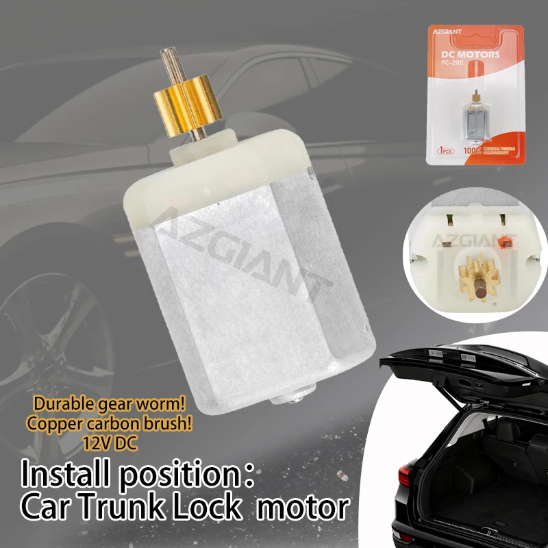 AZGIANT For Ford F-150/F-250/F-350/Escape/Ecosport II Car Trunk Lock Actuator motor  9 Teeth gear accessories copper wire part