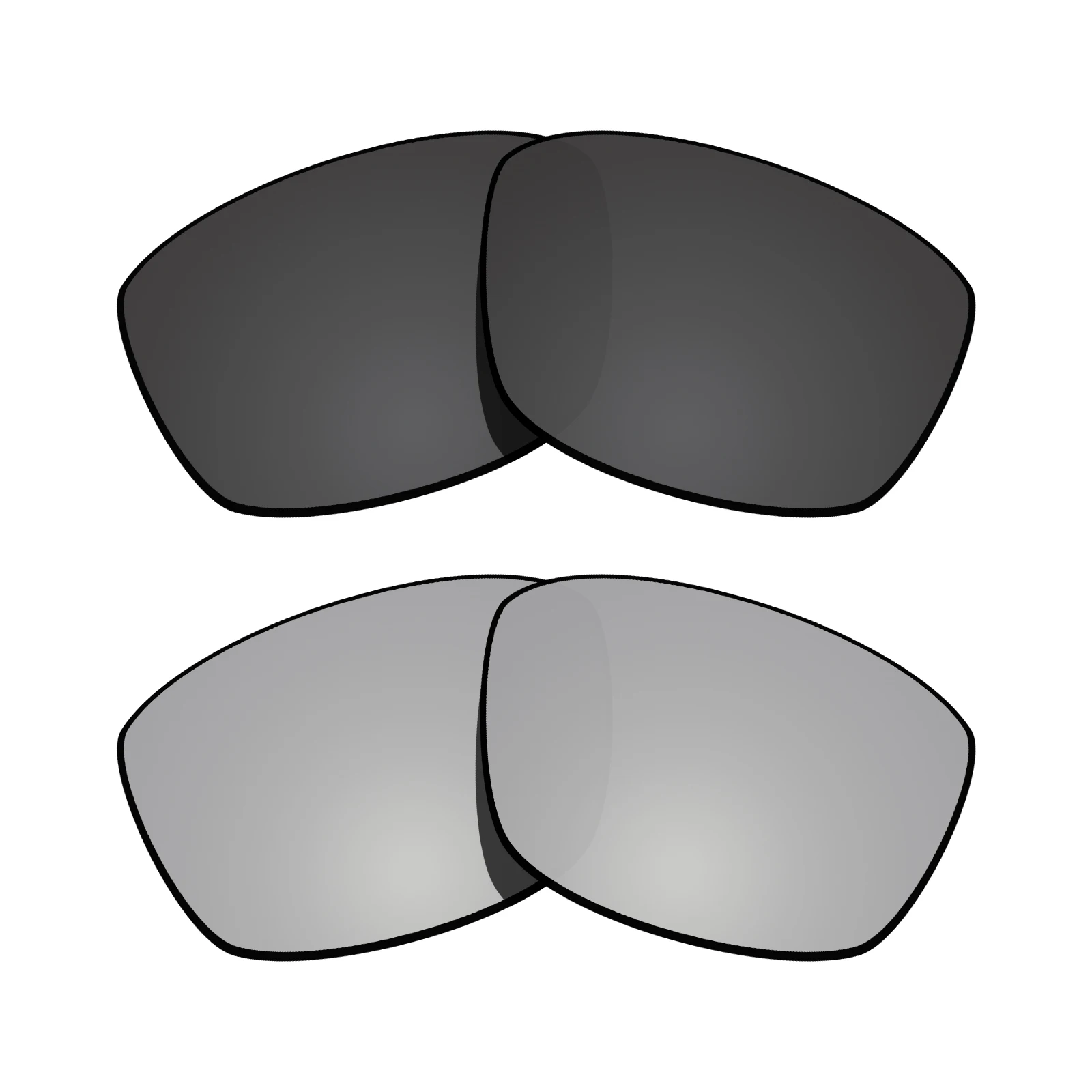 

Сменные поляризационные линзы Glintbay Performance для солнцезащитных очков Maui Jim Local Kine MJ810 61 мм