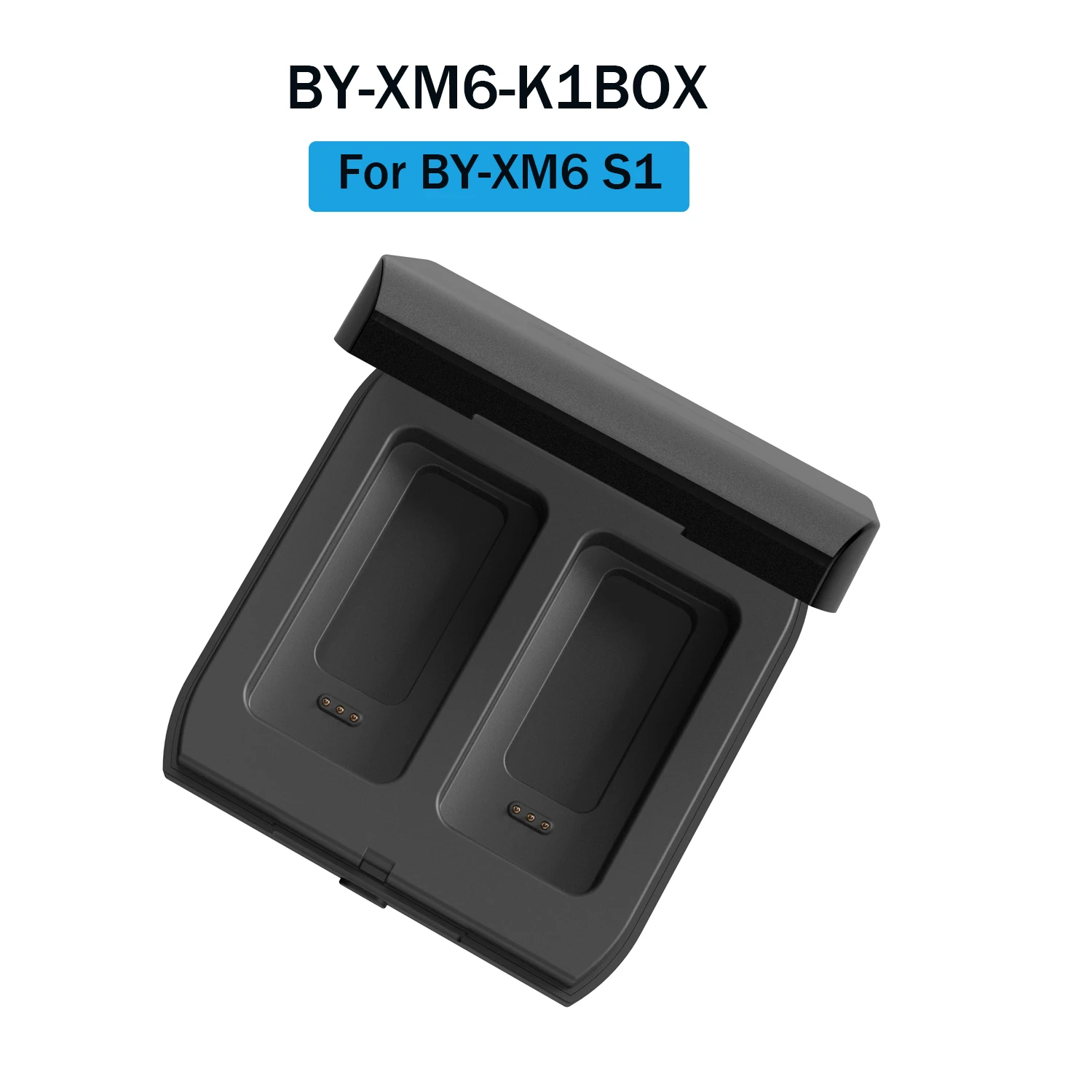 BOYA BY-XM6-K1 BOX BY-XM6-K2 BOX Charging BOX Case Sports Waterproof Earbuds for Wireless Microphone BY-XM6S1/S2