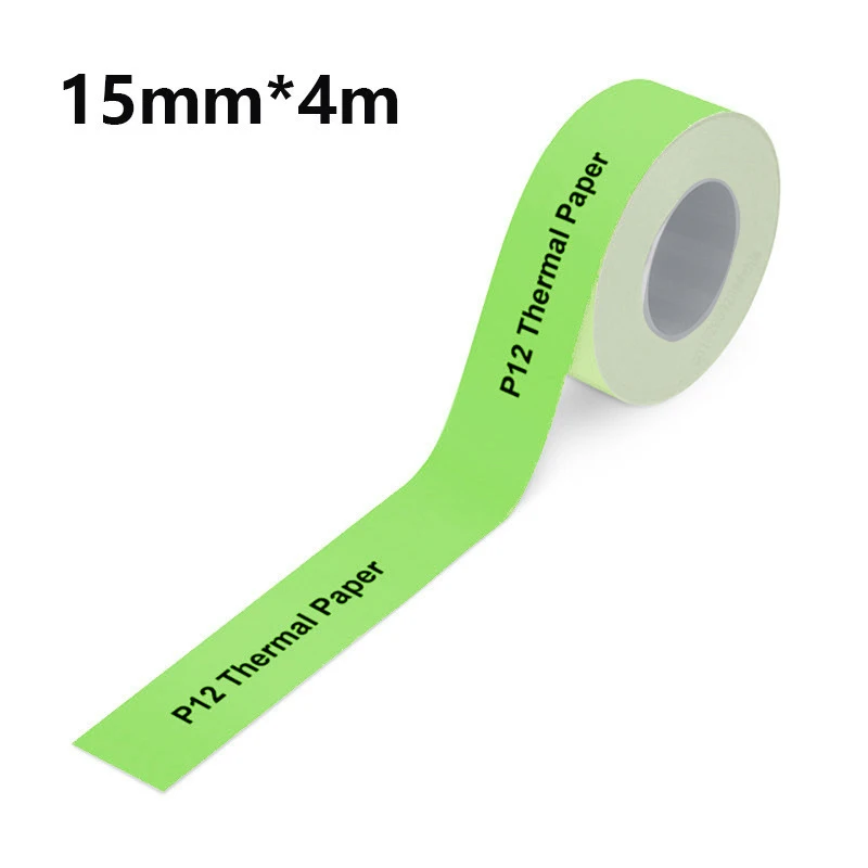Continuous Adhesive paper (15/16mmx4m)for mini printer Phomemo D35 Waterproof Oilproof school name sticker