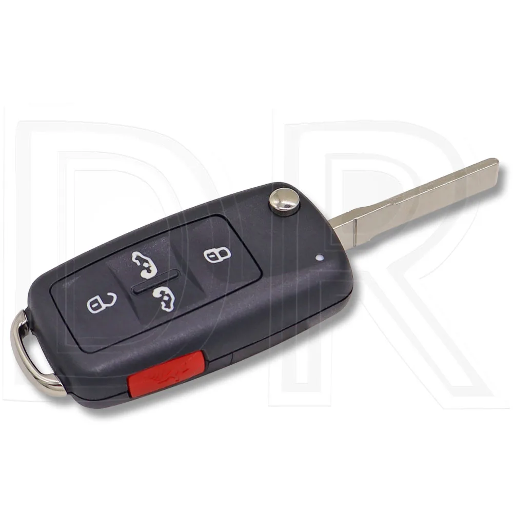 Grande Chip ID48 5K0837202AD 433MHz 5K0837202AE 315MHz Chiave A Distanza Dell'automobile Per VW Volkswagen Multivan T5 Sharan Caravelle 2009-2015