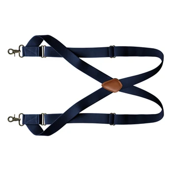 Polyester Männer Hosenträger wasch bar Metalls chnalle Anti-Rutsch-Hoch leistungs strebe Jeans Hose dekorative Tanz party Hosenträger