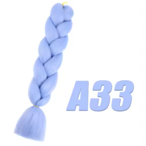 Synthetic Kanekalon Crochet Hair Braiding Hair Pre Stretched Curly Jumbo Braids Extensions Hair Accessories For Girls Braids - Image 36