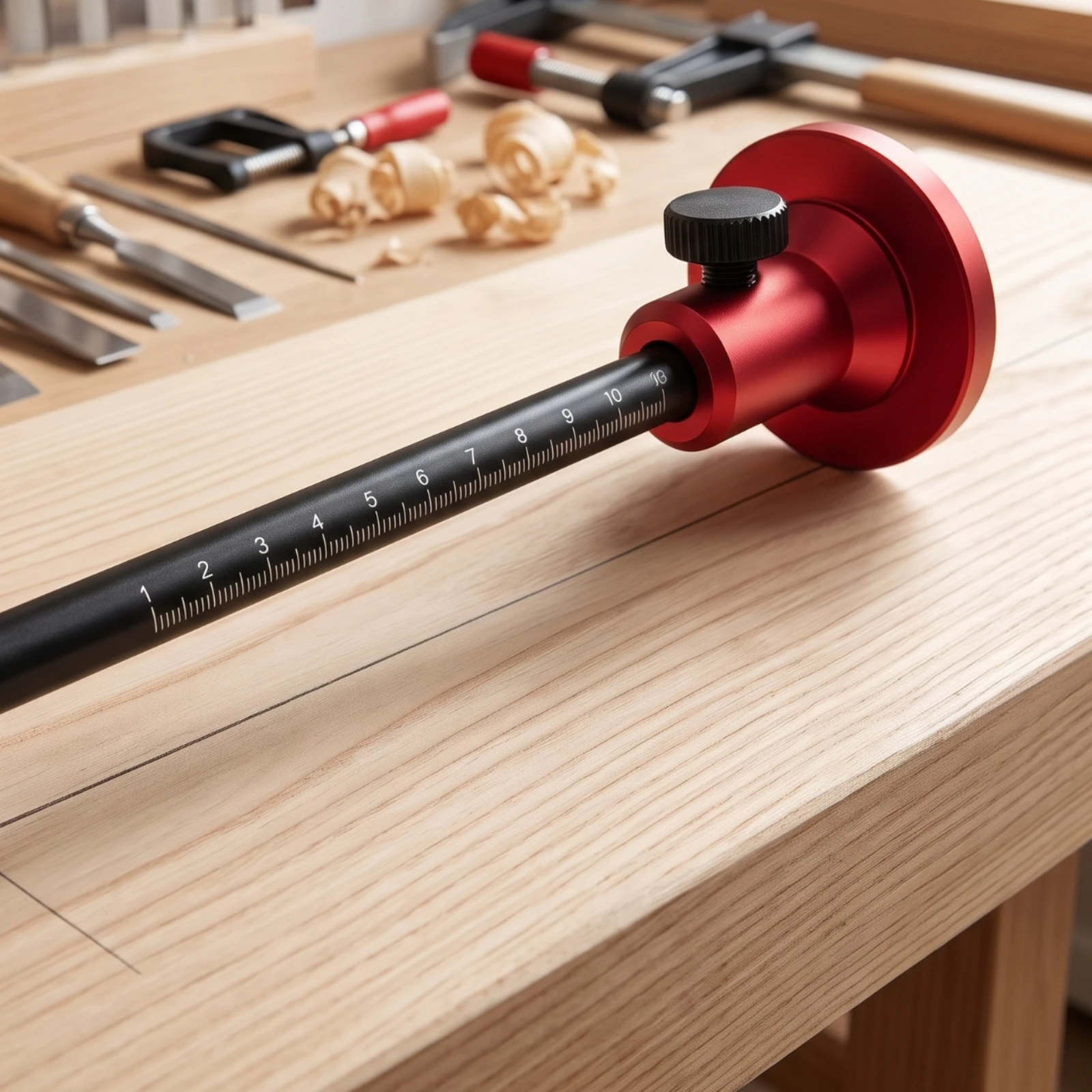 Calibrador de Marcado con Rued - Marking Gauge Tool reseña y precio