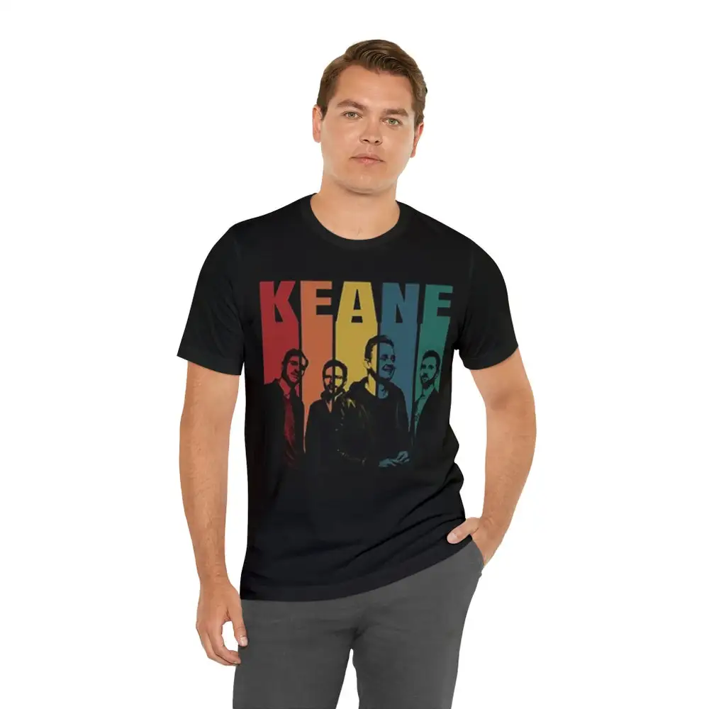 Keane Music T Shirt Gift For You And Your Friends 2 Black