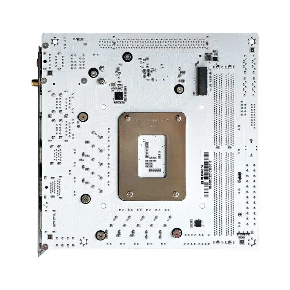 JGINYUE B760i Motherboard LGA 1700 Support Intel Core i3/i5/i7/i9 12th 13th DDR4 Memory New Desktop itx B760i-Snow Dream