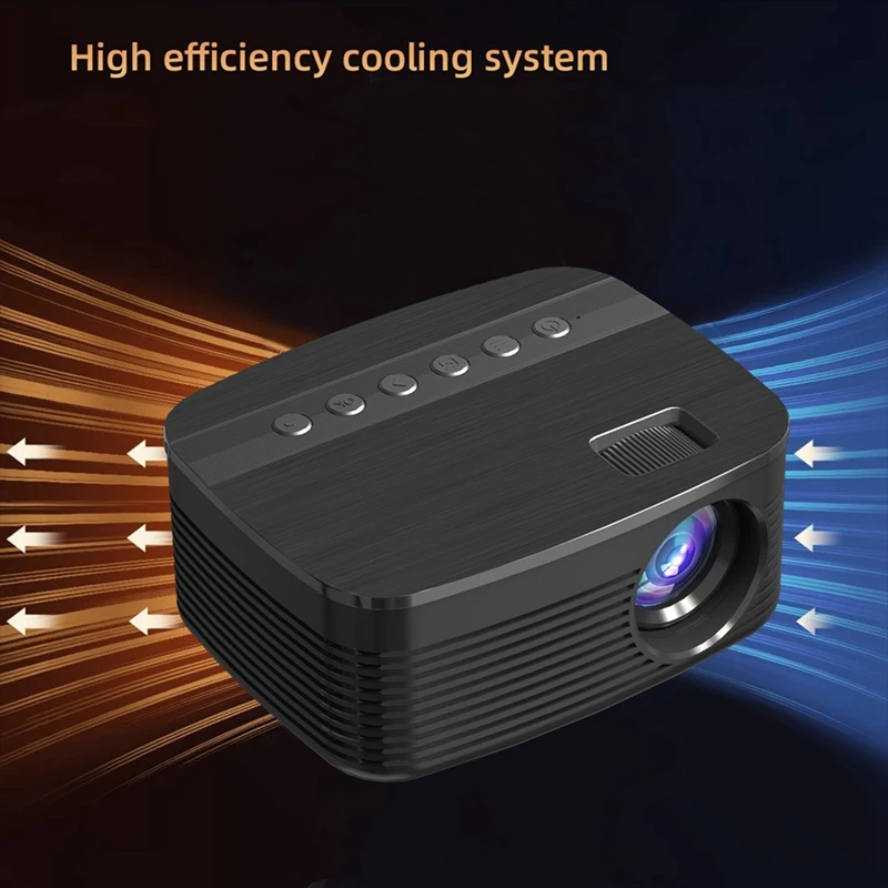 1920X1080p Projector T11 Multi-Functional Home Projector Mini Portable Same Screen Version Projector