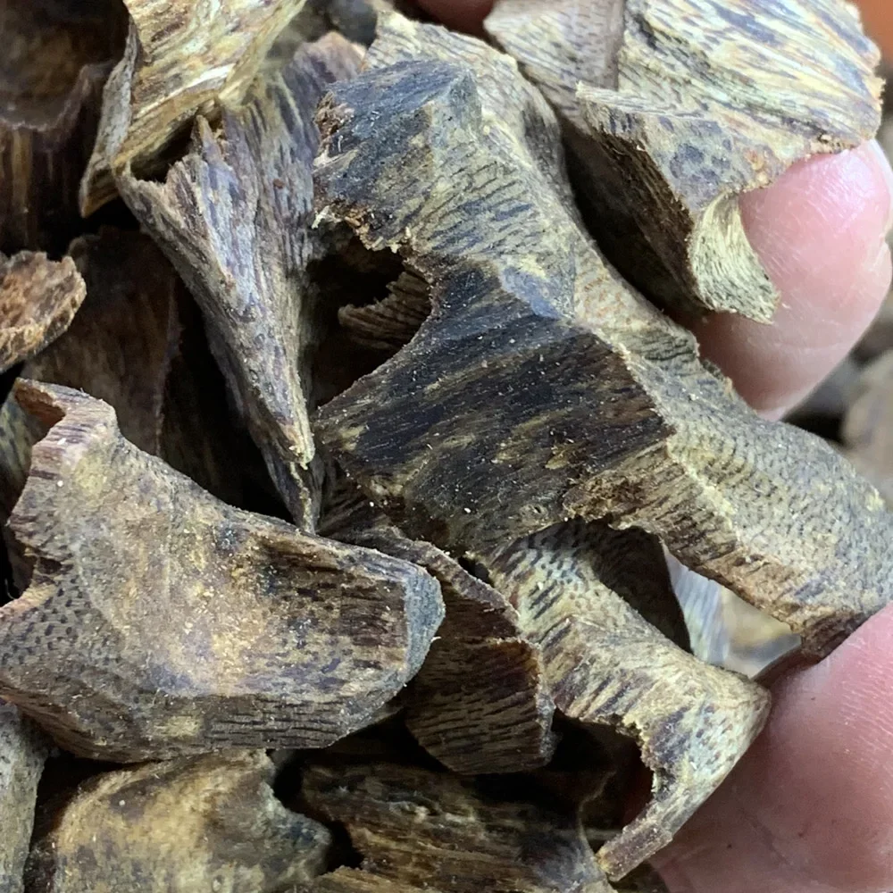 Wholesale Genuine Chinese Kynam Incense Wood Chips Yellow Oil Natural Qi Nan Fragrance Home Fresh Room Aroma