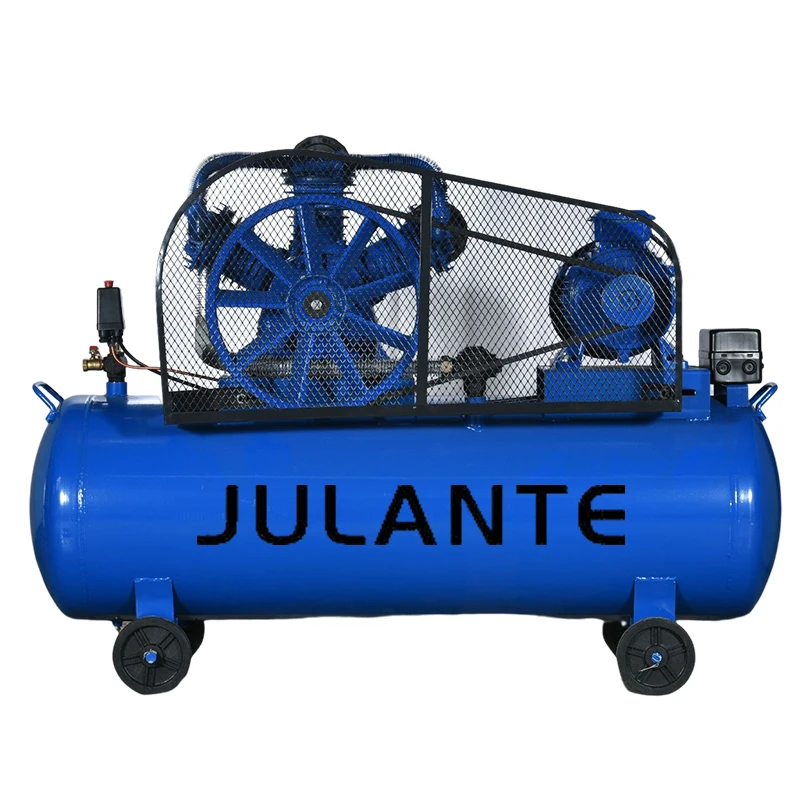 High Quality Portable 3hp 2.2 Kw Piston Air Tank Compressors Belt Drive 70L Piston Air Compressor