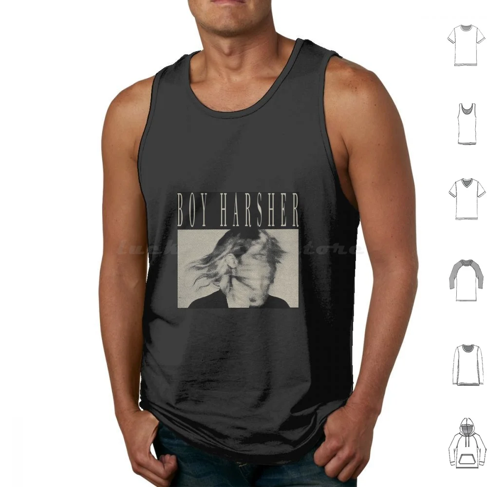 Boy Harsher Tank Tops Vest Sleeveless Boy Harsher Harsher Music Group Jae Matthews Augustus Muller Dance Edm