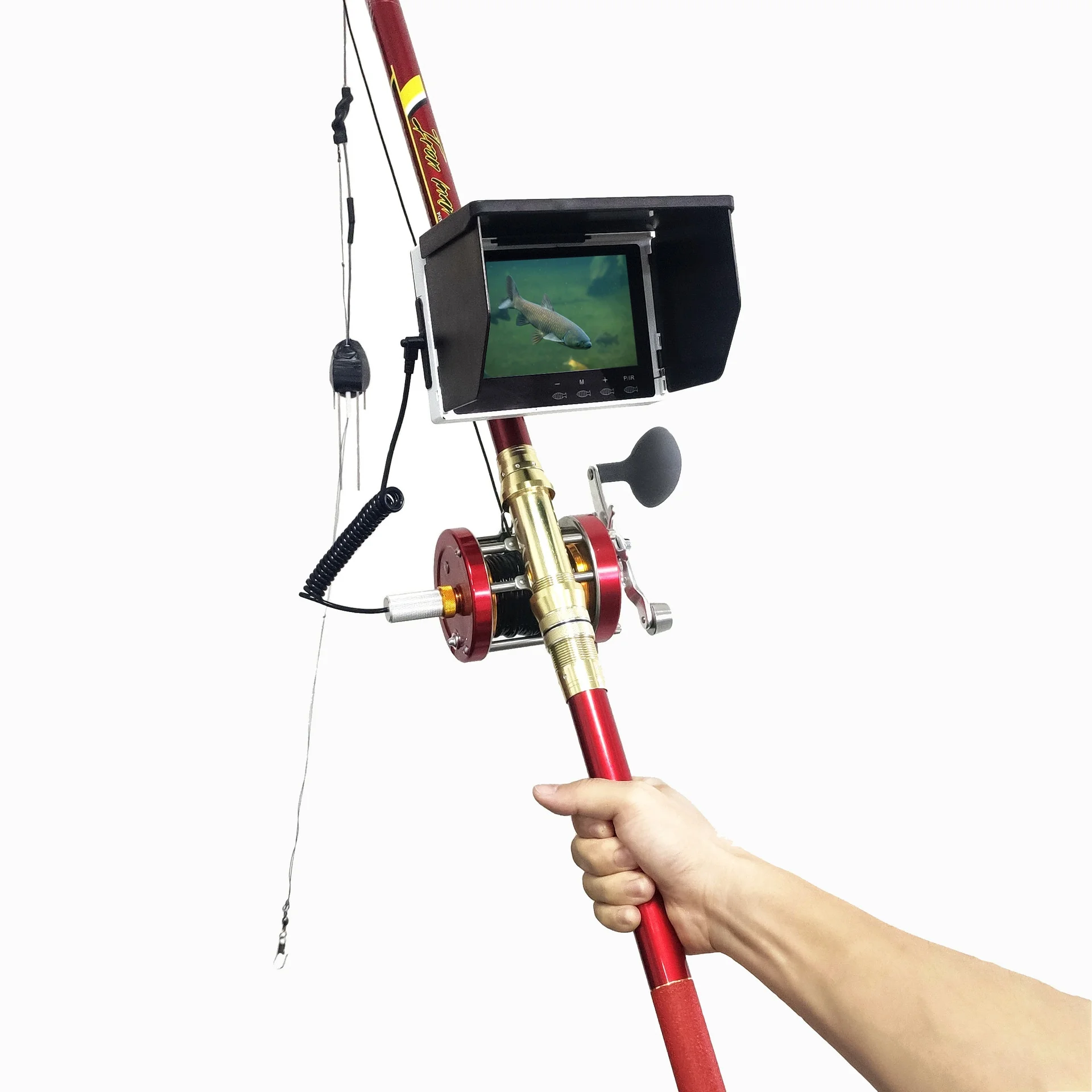 

Ultra-Clear Wide Angle Display Screen Portable Fish Finder Set New Anchor Fish Finder With Underwater Visual For Foreign Trade