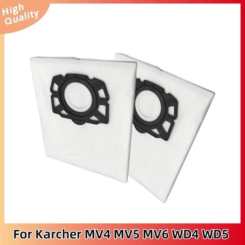 For Karcher Vacuum Cleaner Accessories MV4 MV5 MV6 WD4 WD5 WD6 Non-woven Dust Collection Bag