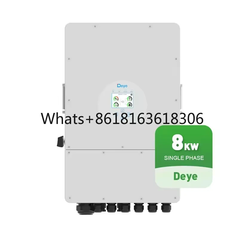 

Deye SUN-8K-SG01LP1-EU 8kw Single Phase 2 Mppt Hybrid Solar Inverter In Stock