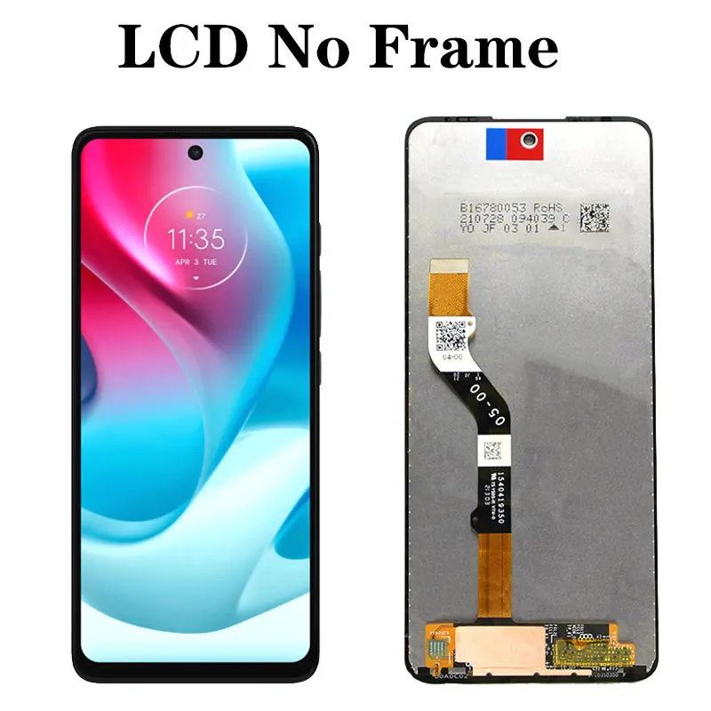 6.8\'\'AAA Quality For Motorola Moto G60S LCD XT2133-2 With Frame Touch Panel Screen display Digitizer Assambly For moto G60s LCD